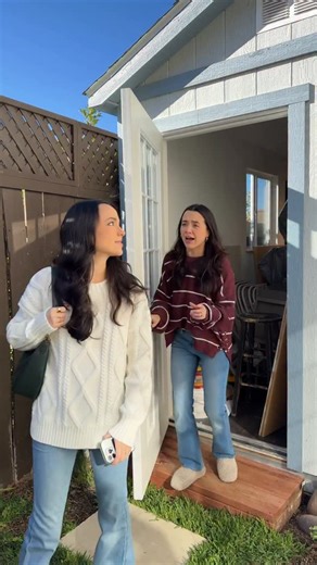 merrelltwins on Instagram: "My sister as soon as I leave the house…"