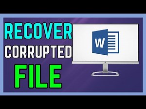 How To Recover Corrupted File In MS Word - (Easy Guide!)