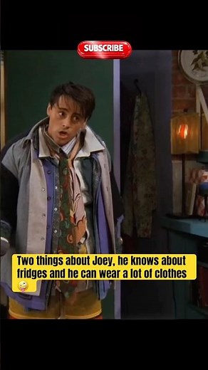 Come on Joey was the funniest right? #friends 🤪