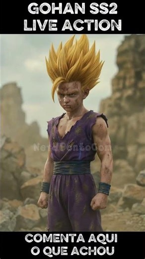 GOHAN SSJ2 LIVE ACTION!😳🔥⚡ #dragonball #dragonballz #gohan #shorts #shortsvideo #shortsviral