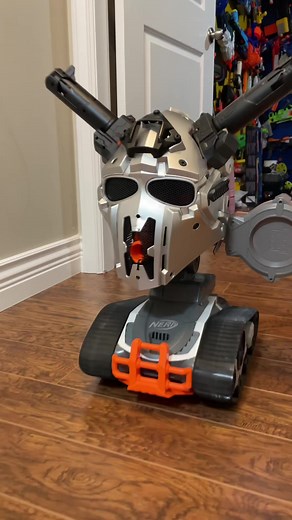 Nerf Heavy Weapons Drone Attack 😂 #fyp #comedy #foryou #nerf #nerfornothing #dannygun