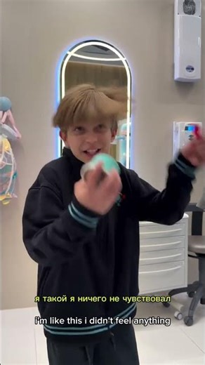 There are the real emotions after tooth extraction you didn’t even notice #pediatricdentistry