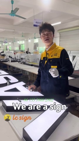 LC-lightbox on Instagram: "Tony back to China狼狼 #led #ledsign #outdoorlighting #backlit #backlitsign #arcylic #arcylicart #businesslogo #artwork #signsupplier #signfactory #lcsign #signmaker #us #reels"