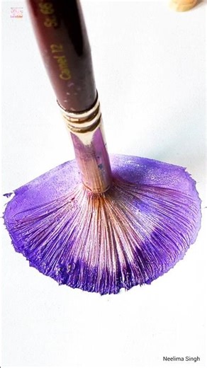 Satisfying One Stroke 😍 #art #painting #drawing #shorts #ytshorts #trending #viral #satisfying #yt