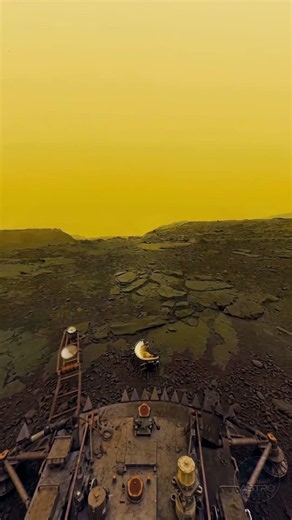 What Does the Surface of Venus REALLY Look Like? 🔥🪐 #Shorts #Venus #Space