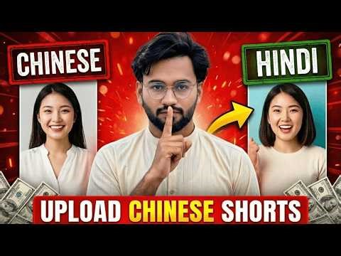 How to Make Viral Chinese Shorts in Hindi | Chinese Video to Hindi | Chinese Shorts Kaise Banaye