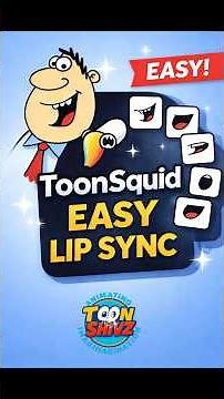 ToonSquid Lip Sync Made EASY! #toonsquid #lipsync #procreatedreams #flipaclip #rigging