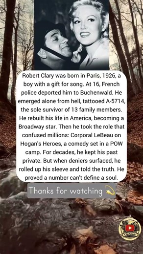 Robert Clary was born in Paris, 1926, a boy with… #shorts #shortvideo #actor #history