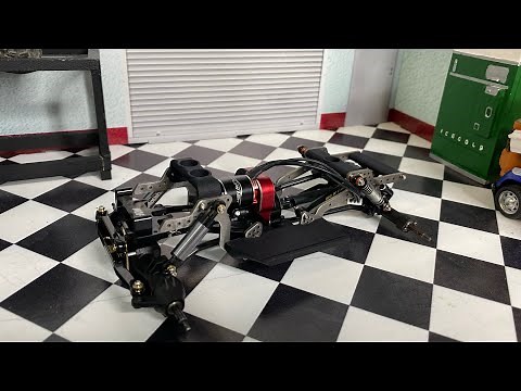 Mazz Cheat Code chassis for SCX24! Dlux fab cvds & custom build break down