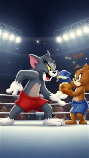 Boxing match between tom and jerry #fun #fuuny #funnyvideo #funnyscenes #funnyshorts #funnycomedy