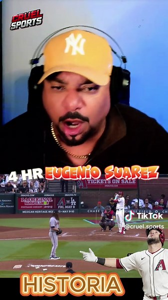 Eugenio Suárez hace historia con 4 jonrones en MLB