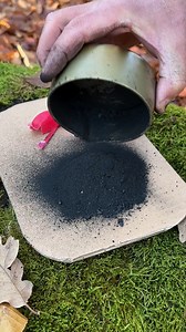 6.2M views · 80K reactions | Amazing Lifehack: How to Make a Fire Starter with Charcoal and Wax. #survival #camping #skills #lifehacks #outdoors #bushcraft #ideas #forest | Sergio Outdoors | Facebook