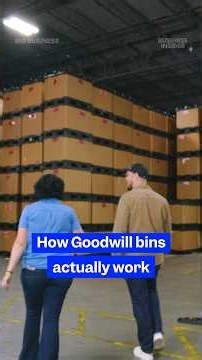 How #Goodwill sorts millions of donations and unsold retail items. #resellers #thrift #ecommerce