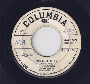 Guy Mitchell - Singing The Blues