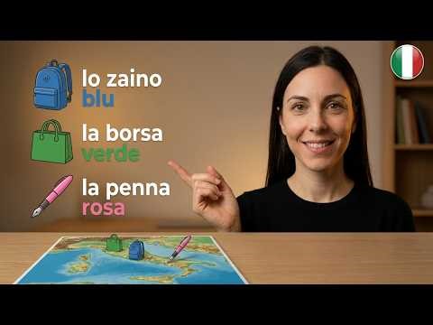 Learn Colors and Objects in Italian 🇮🇹 | Every Beginner Should Know