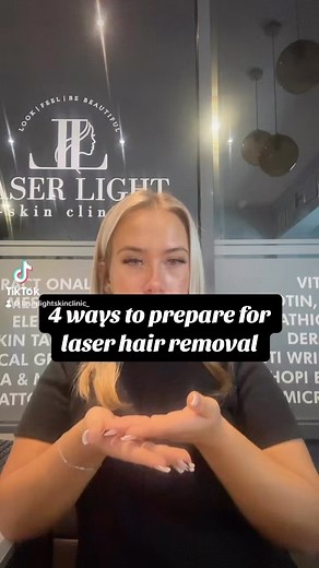 4 ways to prepare for your laser hair removal appointment 💗🪒✨ #laser #laserhairremovallondon #laserhairremovalmachine #laserhairremoval #laserclinic #laseraesthetic | Laser Light Skin Clinic