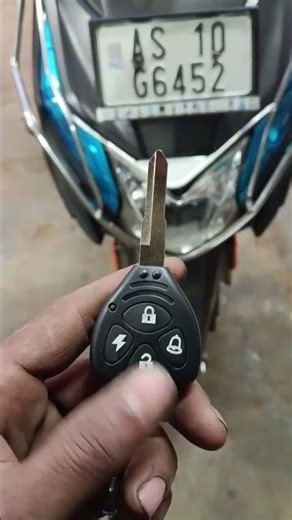 Honda Dio scooty central locking assemble