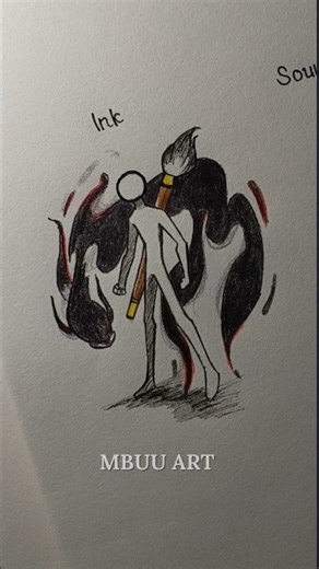 How to draw body with (Ink,souls,nuclear) Tutorial✏️ #drawing #tutorial #howtodraw #body #art