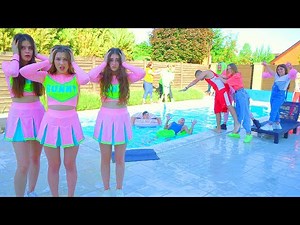 Cheerleaders let the Losers come off before school starts! Diana regretted this crazy party!