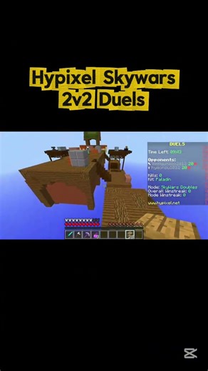 Hypixel SkyWars 2v2 Duels