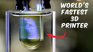 Volumetric 3D Printing Creates Objects Faster Than Brewing Coffee