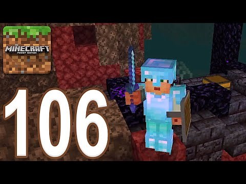Minecraft Pocket Survival - Gameplay Walkthrough Part 106 - Ruined Portal (iOS, Android)