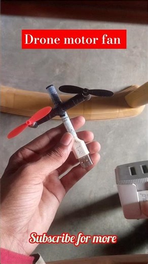 powerful drone motor fan making, testing double drone motor fan, making a mini drone motor fan #fpv