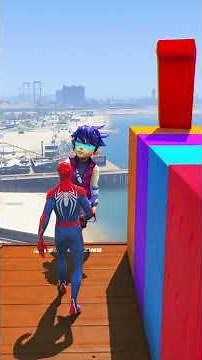GTA 5 Epic Water Ragdolls Spiderman Jump/Fails Ep 2160 #shorts
