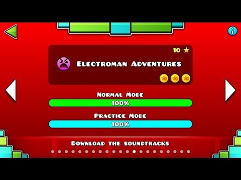 Electroman Adventure Speedrun (Geometry Dash)