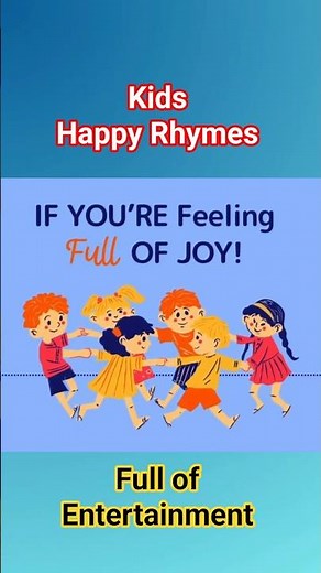 If You're Feeling Full of Joy | Happy Song for Kids | #cocomelon #happykids #action #nurseryrhymes