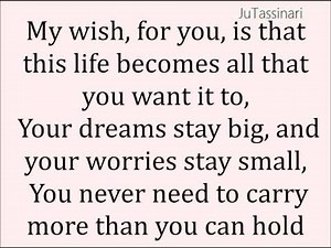 My Wish - Rascal Flatts - Lyrics - Full song