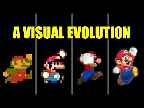 Evolution of Super Mario Side-Scrolling Games: From 8-bit to HD