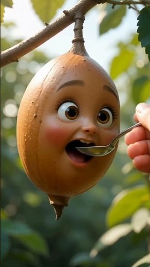 ✨ Cute Talking Fruit on a Tree 🌿 | Funny AI Animation 🍃