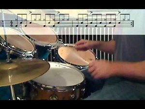 Free Drum Lesson Video: Drum Intro to Jeff Beck's "Freeway Jam"