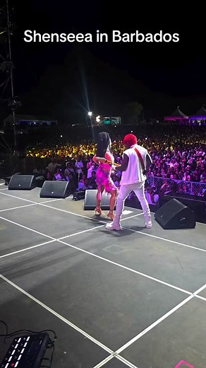Shenseea's Fiery Live Performance in Barbados