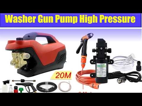 Top 5 Best Washer Gun Pump High Pressure Reviews 2026