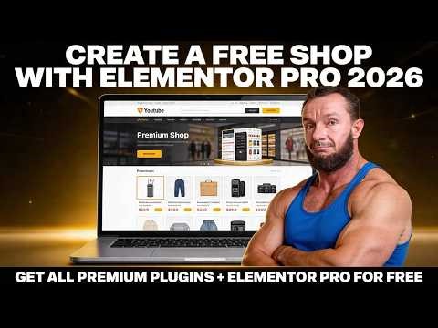 Build a FREE Webshop with Elementor Pro and Premium Plugins!