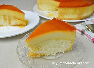 Custard Cake - Yummy Kitchen