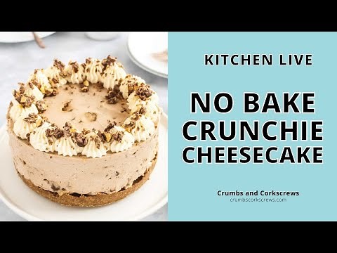 How to Make Crunchie Cheesecake | Easy No Bake Dessert Recipe | Live Baking Class