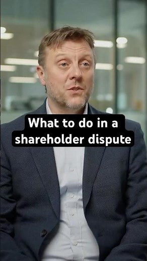 What to Do in a Shareholder Dispute