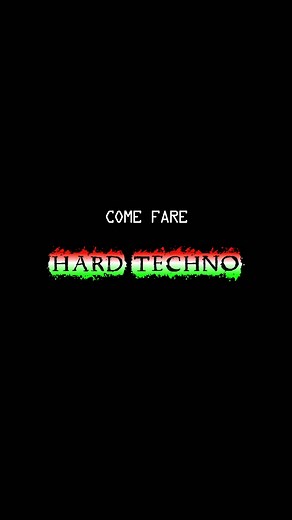 Hard techno tutorial italiano #italia #techno #dance #rave #tutorial #best #music