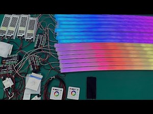 SP630E Controls Multiple Addressable LED Neon Lights Through Amplifiers - superlightingled