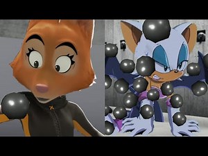 Diane Foxington and Rouge the Bat THE KRONOS UNVEILED - (Fan Art Animation)