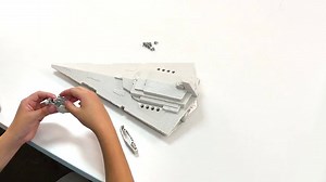 Watch Revell Star Wars SnapTite Build and Play Imperial Star Destroyer Model Building Kit ﹙16"x9"x4"﹚ on Amazon Live