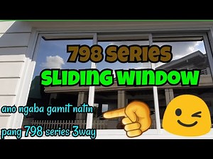 TUTORIAL, FOR SLIDING WINDOW 798 SERIES 3-PANEL