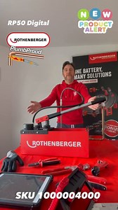 The NEW RP50 Digital introduced by Regional Sales Manager Ant! Download the Rothenberger app to help make precise measurements and make pressure testing easier!  Give your customer a personalised report with all the details the RP50 has measured! | ROTHENBERGER | Facebook