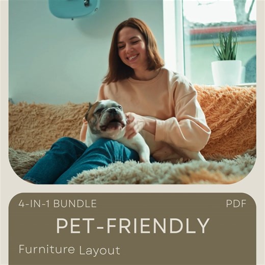 Pet-Friendly Furniture Layout Bundle