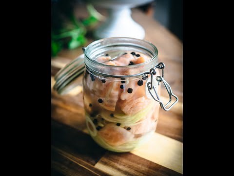 Pickled Salmon Recipe - Norwegian Style