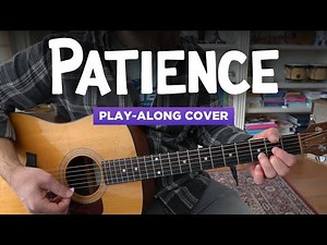 Patience • play-along cover w/ chords & lyrics (Guns n Roses, acoustic, standard tuning)