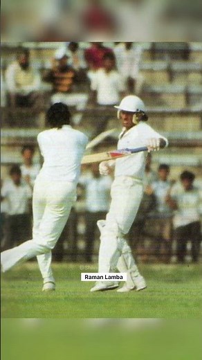 Cricketer Raman Lamba's tragic death 1986!